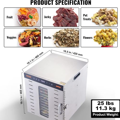 VEVOR 10 Plateaux Design 01